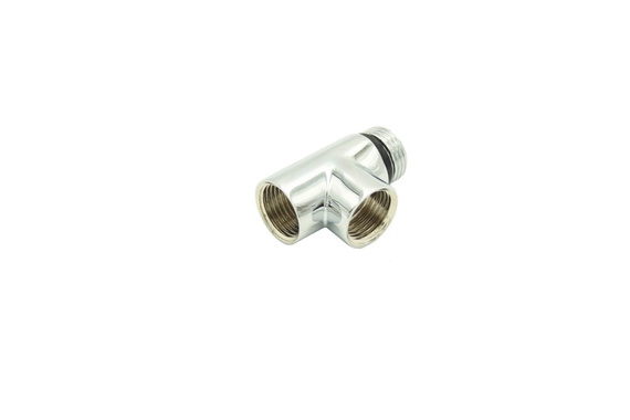 TEE 1/2" TO THE BATHROOM HEATER CHROME  (TR1/2CH)